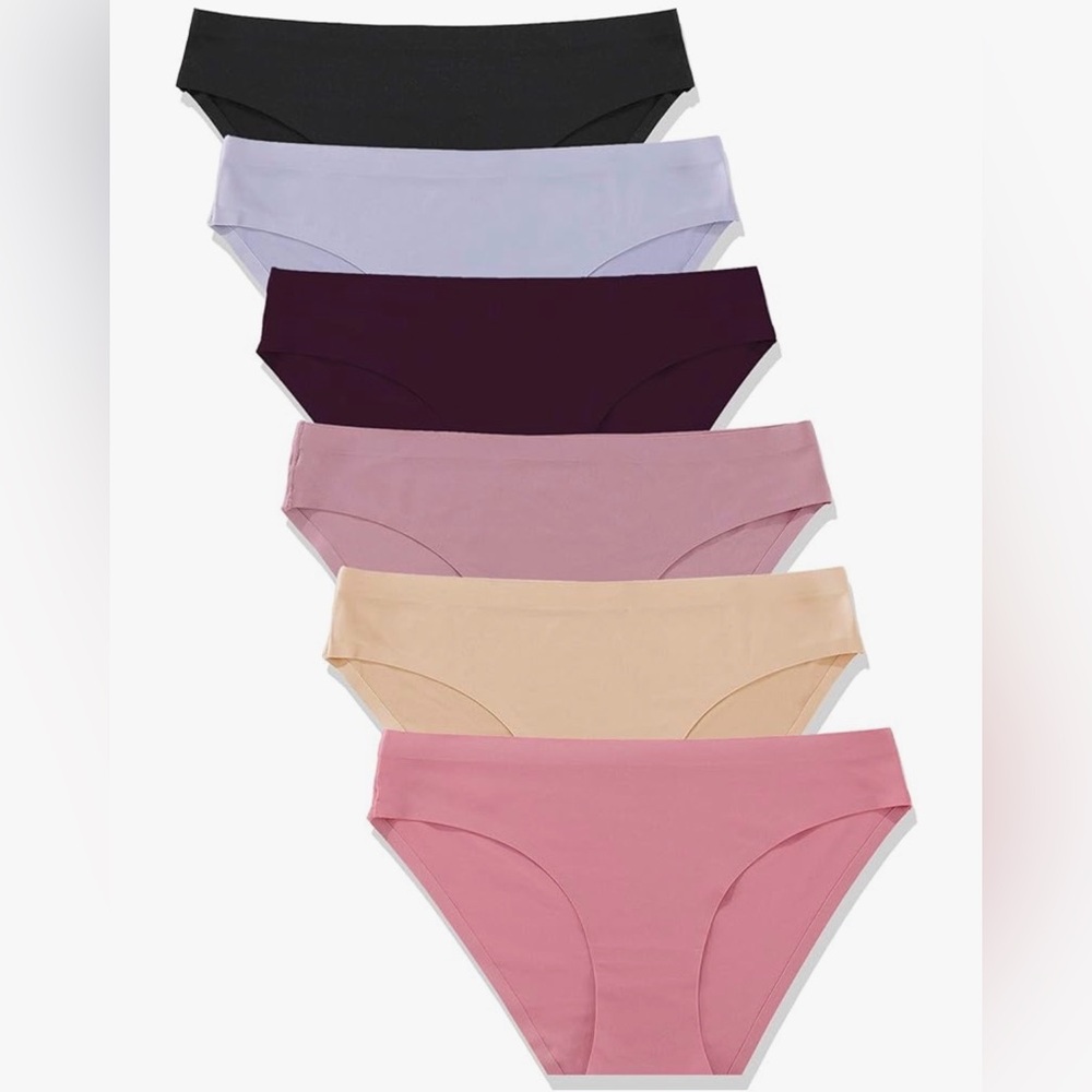 Finetoo Panties Ten Pairs Hipster Style Size Medium Multicolored